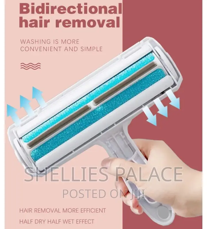 2-Way Pet Hair Remover Roller Removing Dog Cat Hair