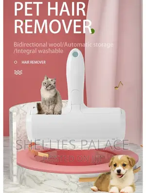 2-Way Pet Hair Remover Roller Removing Dog Cat Hair