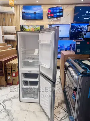 Mesmeric Sleek Grey Color Double Door Fridge 240B
