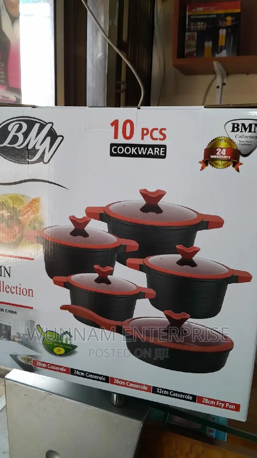 10 PCS Cookware (Bmn Collection)