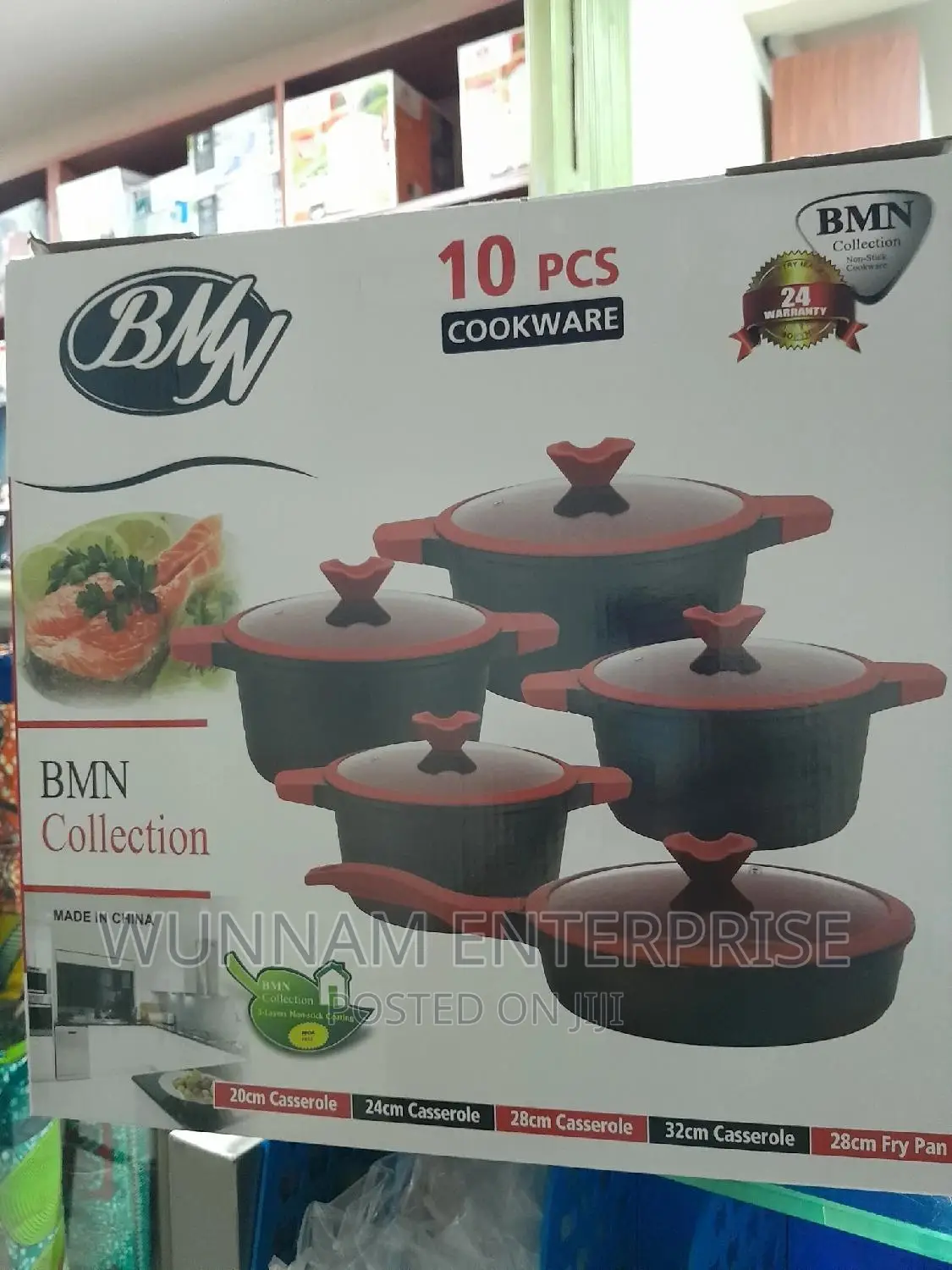 10 PCS Cookware (Bmn Collection)