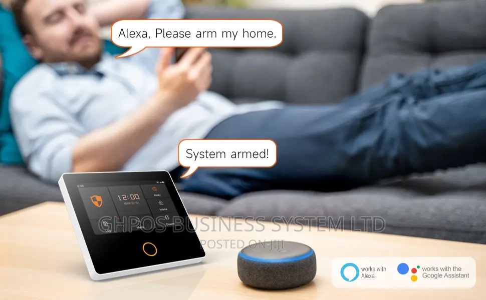 Touchscreen Smart Home Security Alarm System Kit