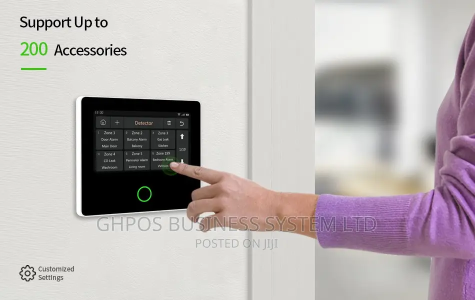 Touchscreen Smart Home Security Alarm System Kit