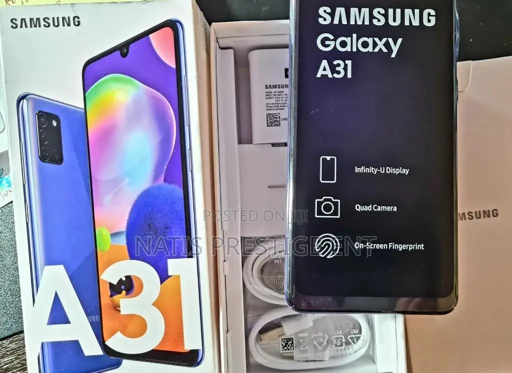 New Samsung Galaxy A31 64 GB Black