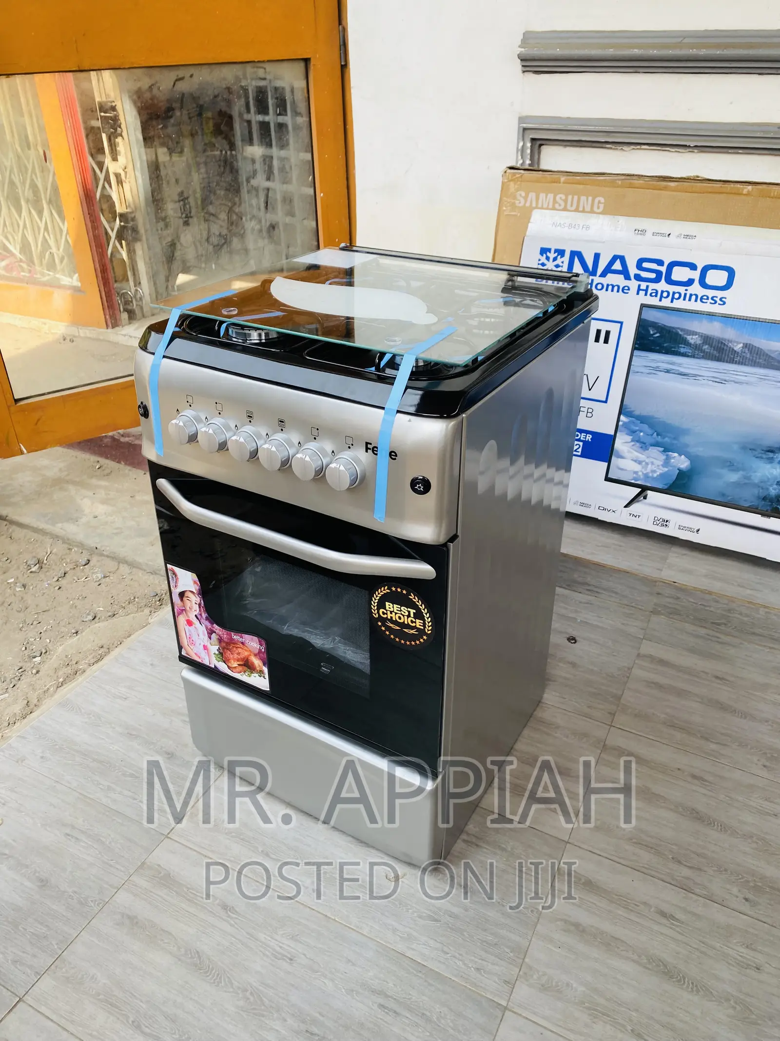 Shop Original Ferre 50x55 4 Gas Burner With Oven Grill.