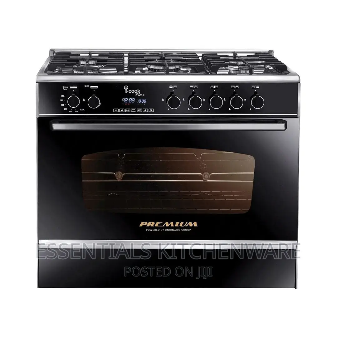 Nasco 5 Burner Gas Cooker With Oven Grill
