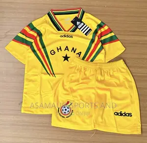 Original Retro Kids Ghana Jersey At Cool Price
