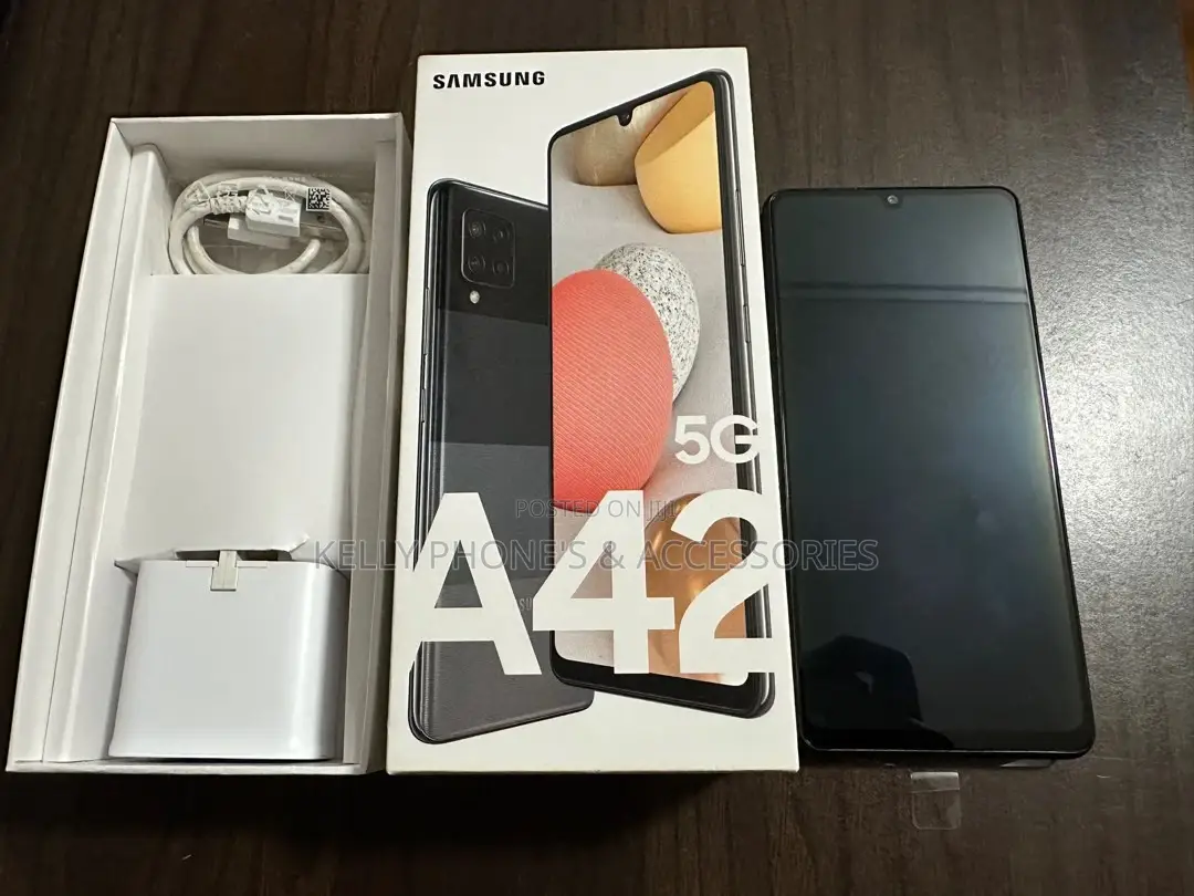 New Samsung Galaxy A42 5G 128 GB Black