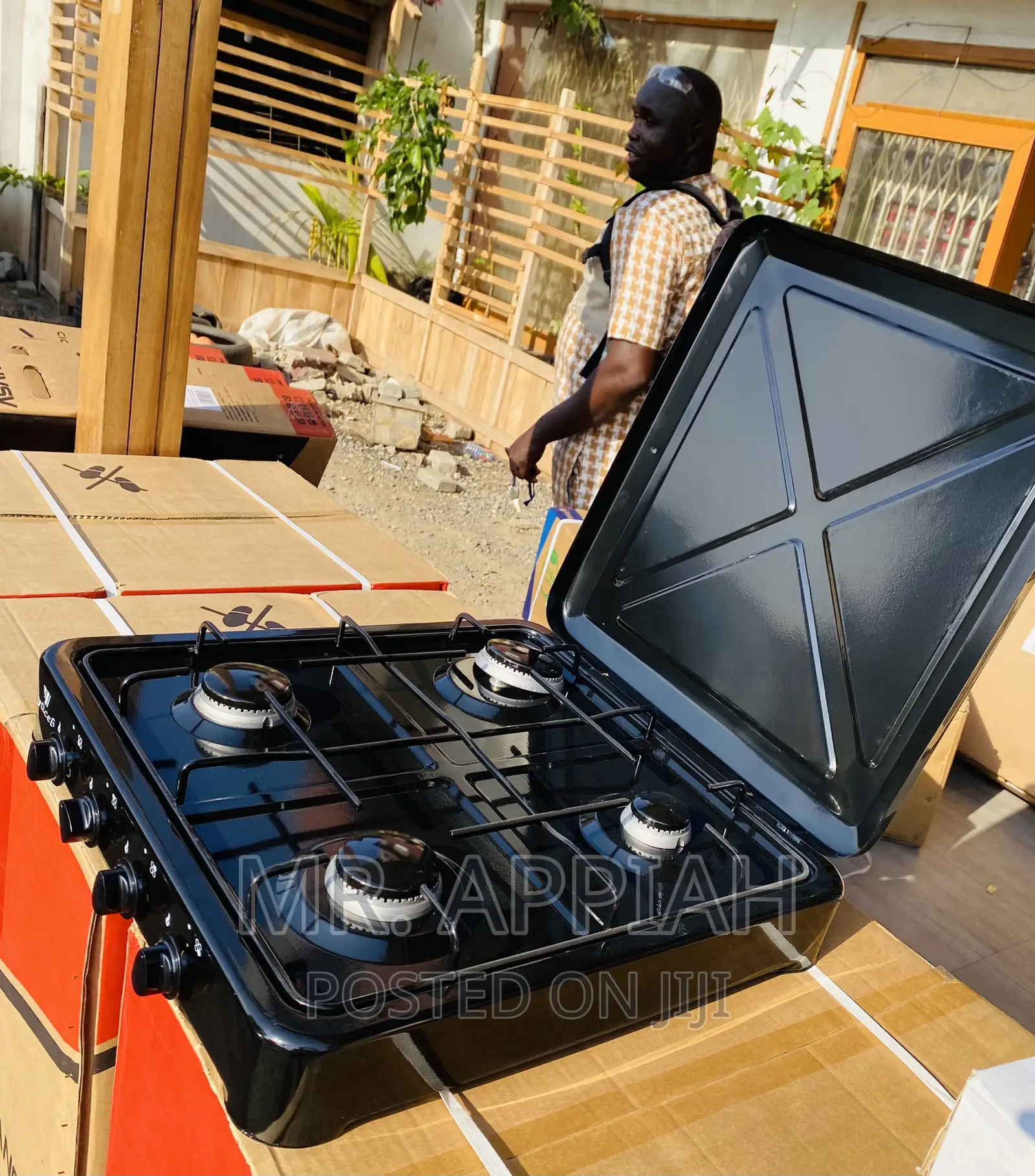 Fabulous Yecul 4 Table Top Burner(Black).