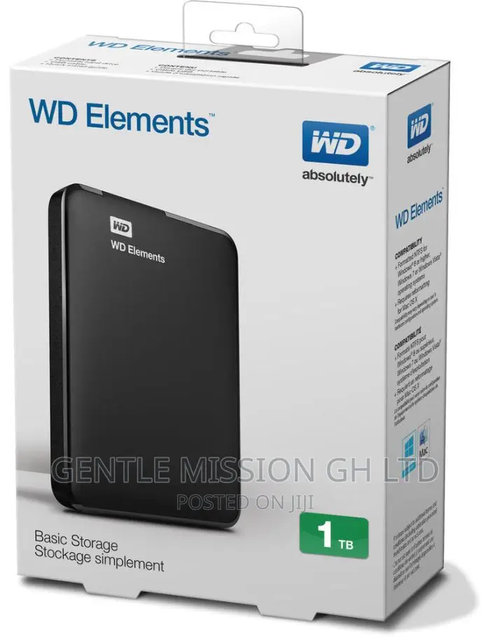 External Hard Drive 1tb Wd