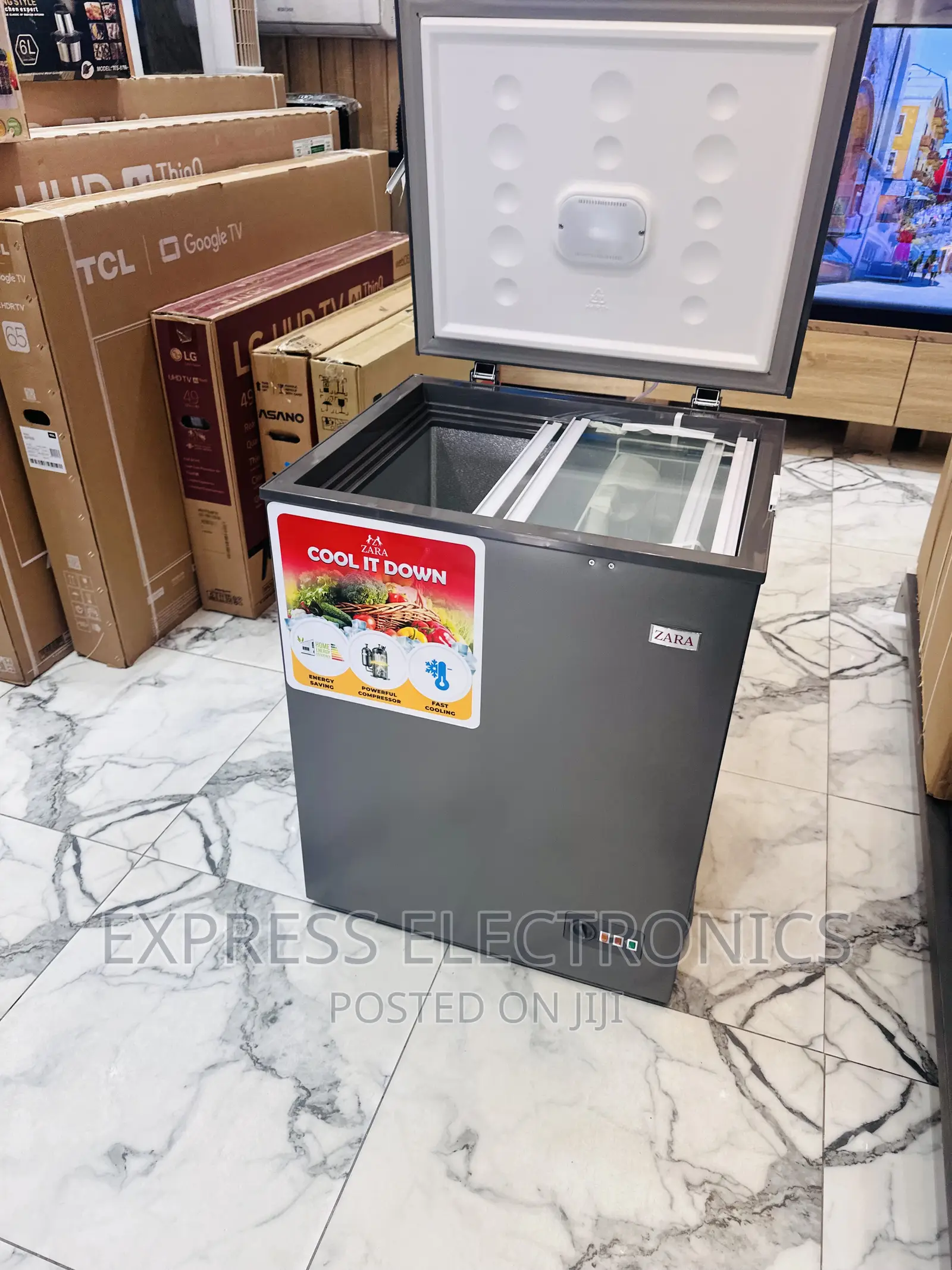 Lovely  Chest Freezer Single Door Zara 144L 200cf