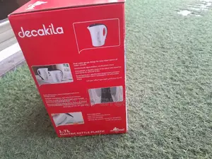 Decakila Electric Kettle Plastic Brand New