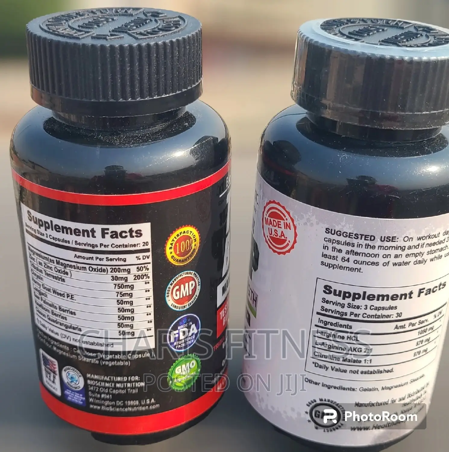 Testosterone Booster + Muscle Pump Amplifie(Gains Galore)