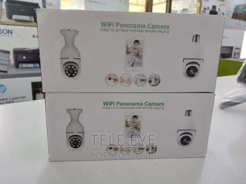 360 Wifi Panorama Bulb SURVEILLIANCE CCTV Camera