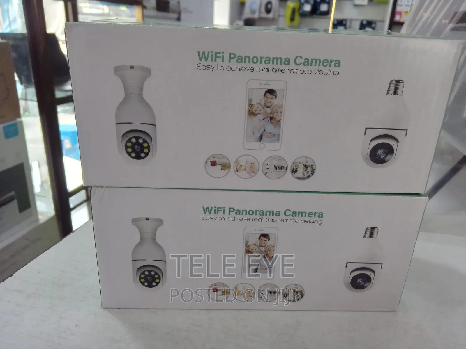 360 Wifi Panorama Bulb SURVEILLIANCE CCTV Camera