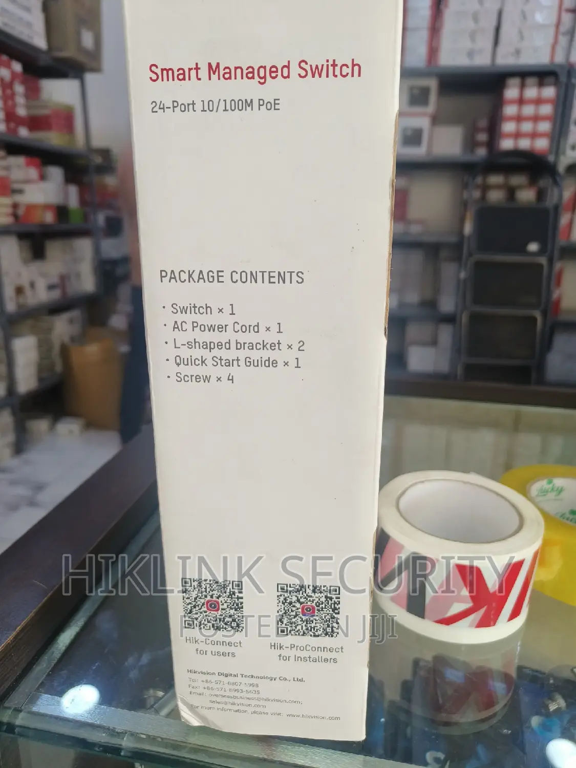 Hikvision 24 Port Poe Switch