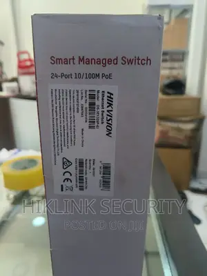 Hikvision 24 Port Poe Switch