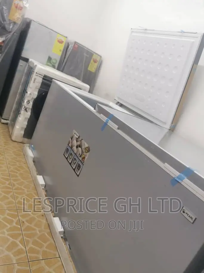 Pearl 708L Silver Chest Freezer