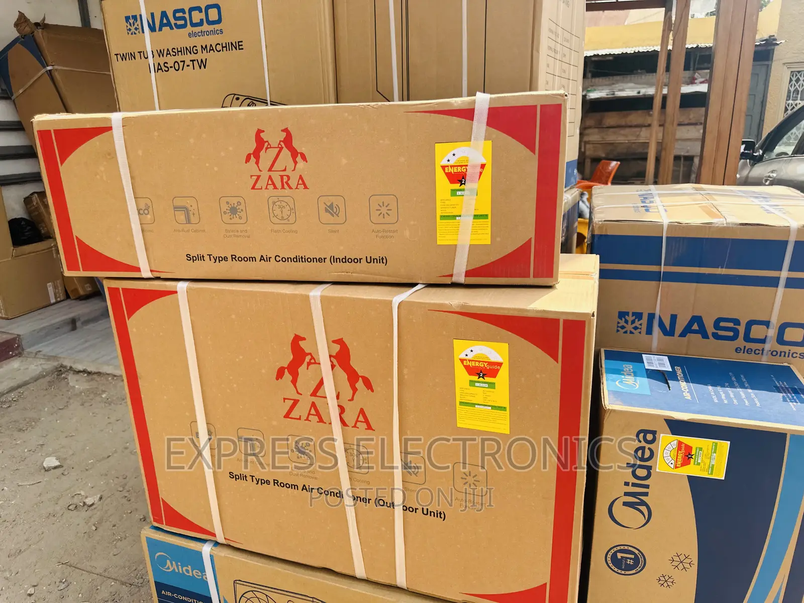 Zealous 1.5hp Split R410 Gas Zara White