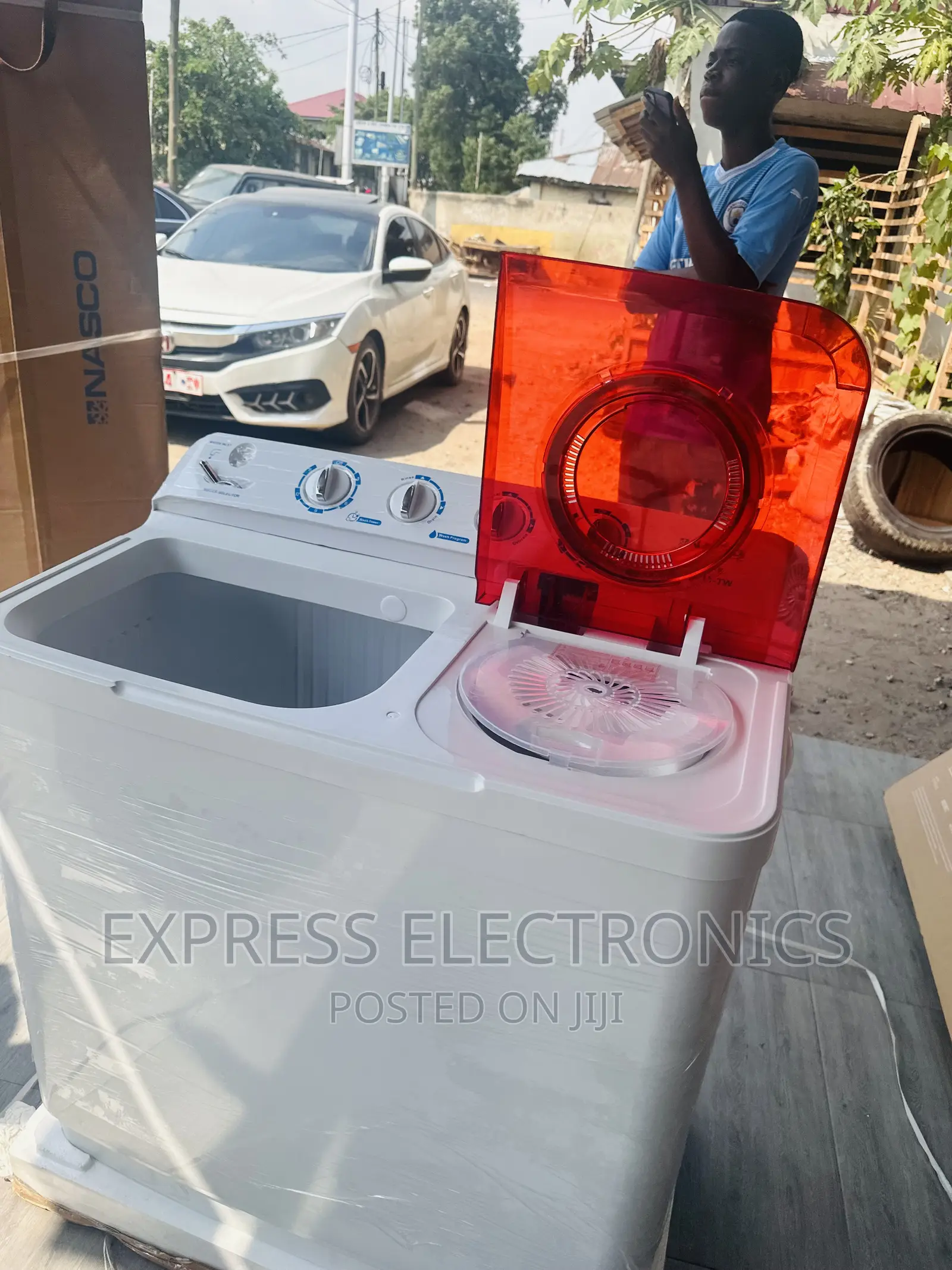 11kg __ Washing Machine Nasco Topload Twintub __.