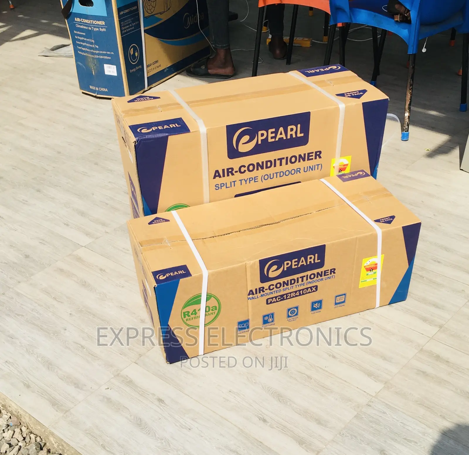Pearl White Split R410 Gas 1.5hp Ac Fresh Air Supply