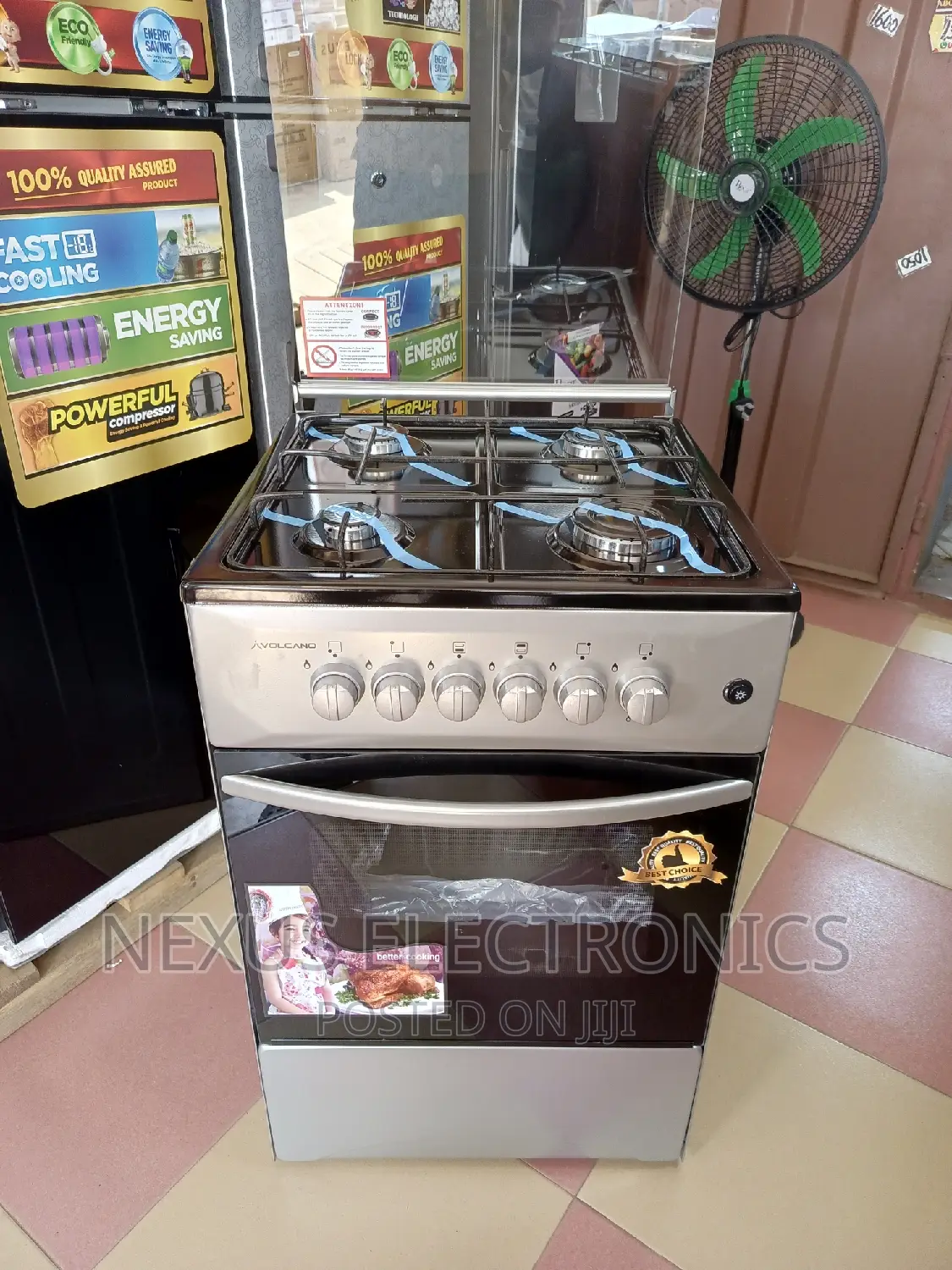 Volcano 50*50 Oven and Grill Gas Cooker.