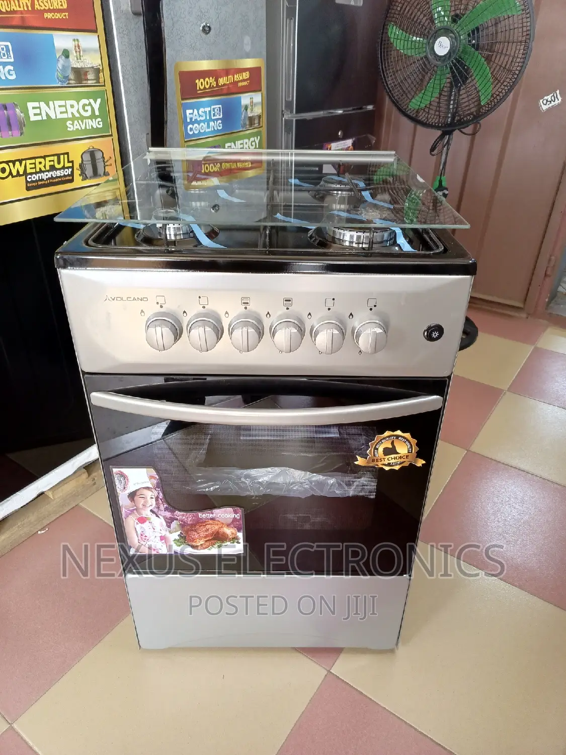 Volcano 50*50 Oven and Grill Gas Cooker.