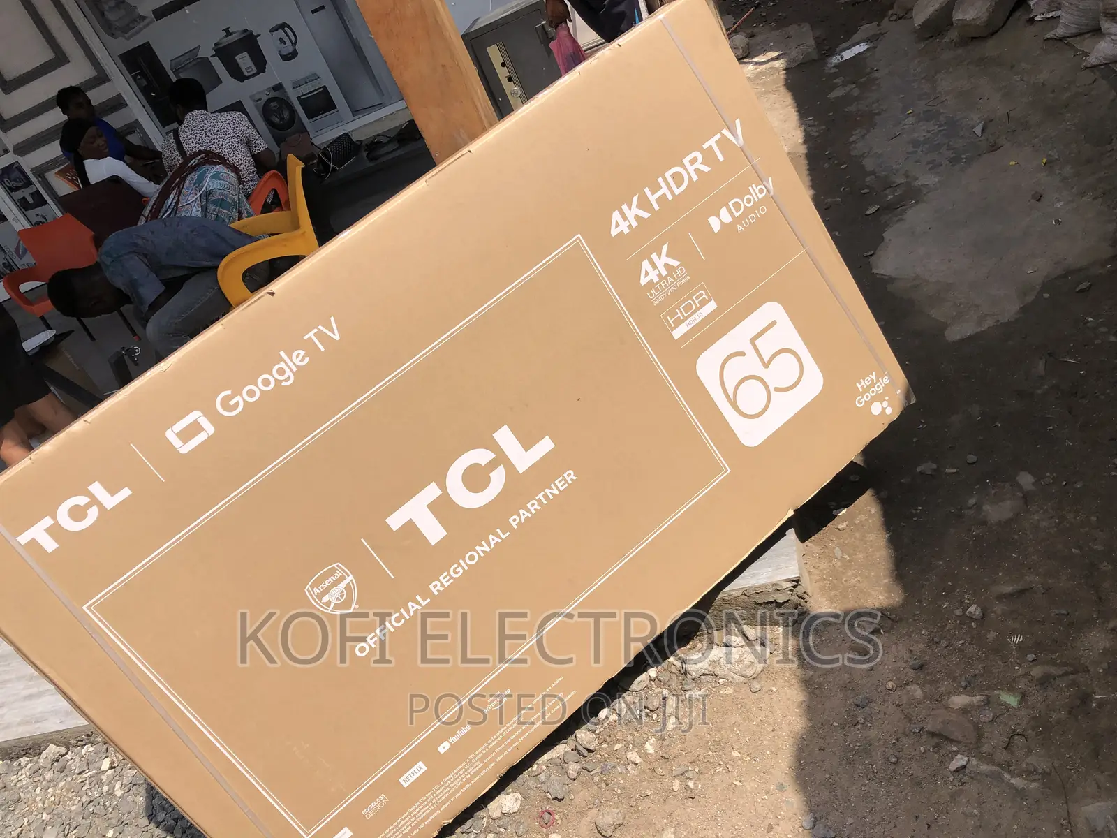 Natural Best Viewing TCL 65′′ HDR Frameless Google TV