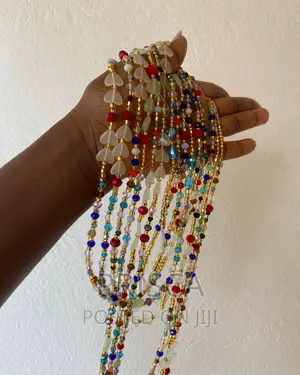 Multicolored Crystal Waistbeads
