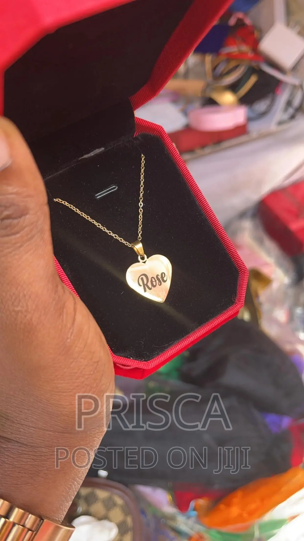 Customized Heart Shaped Necklace