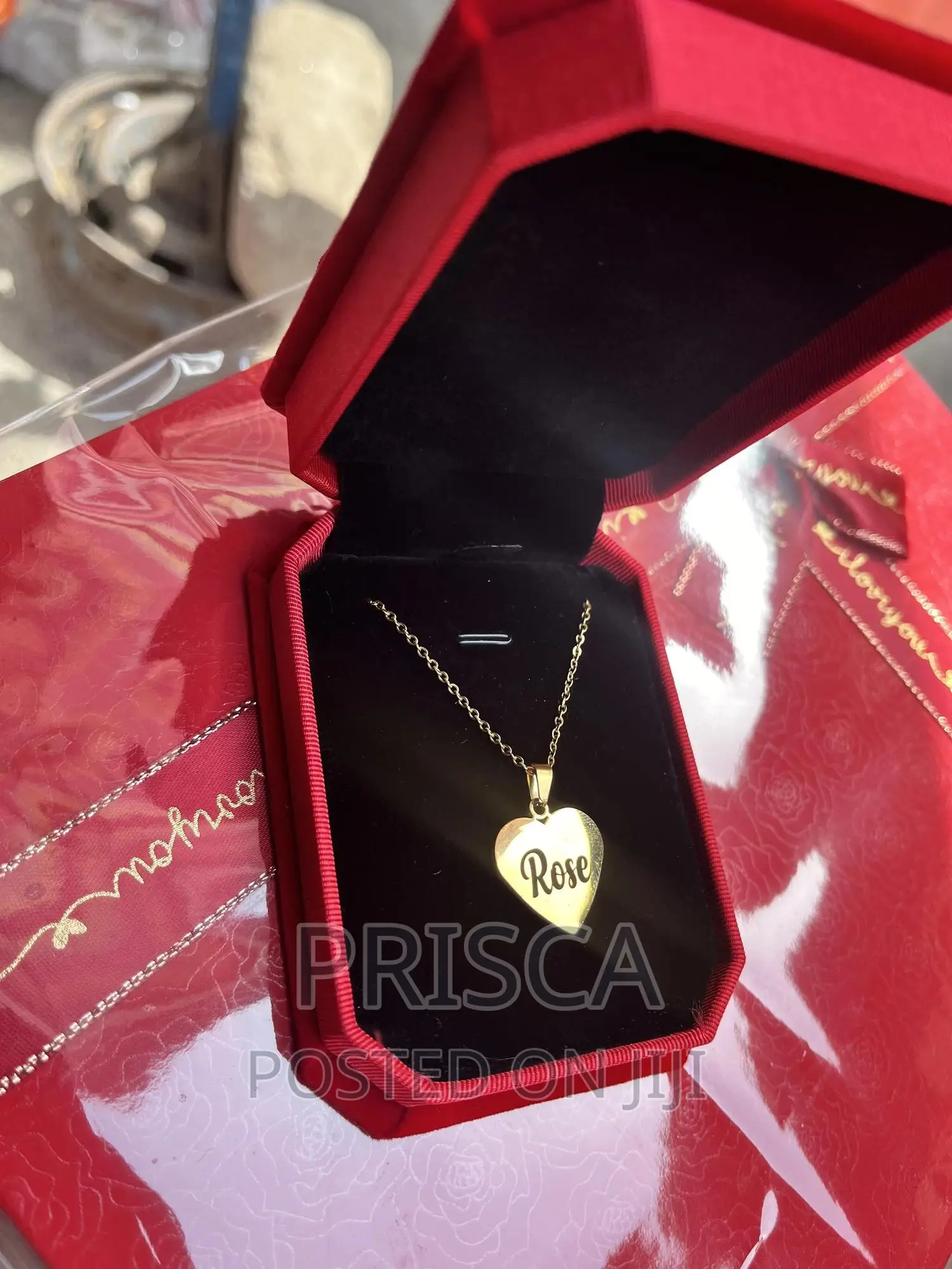Customized Heart Shaped Necklace