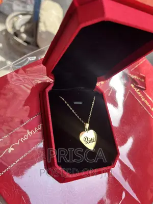 Customized Heart Shaped Necklace