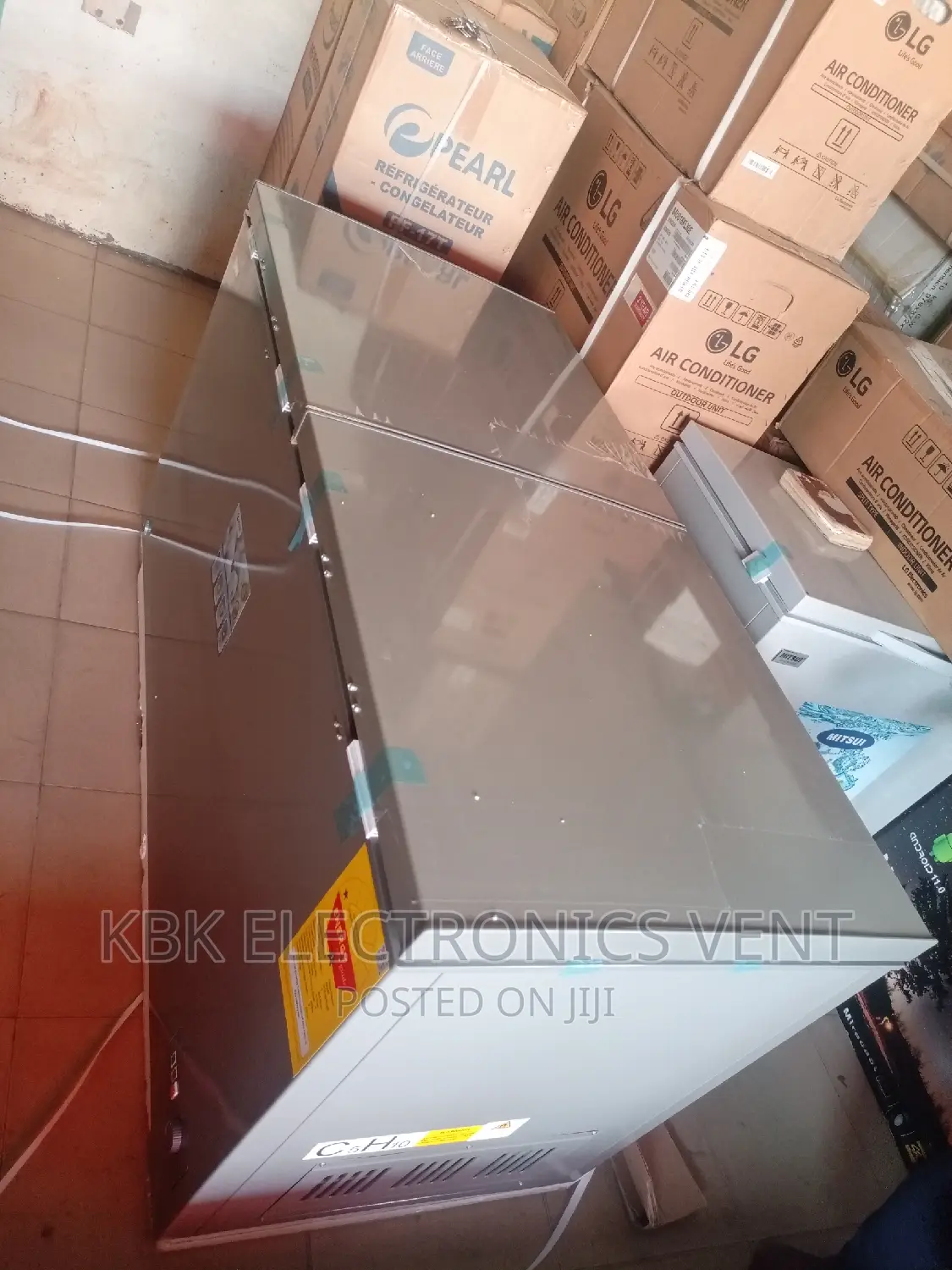 Pearl Pcf610(510ltr) Double Door Chest Freezers+ Glass Top