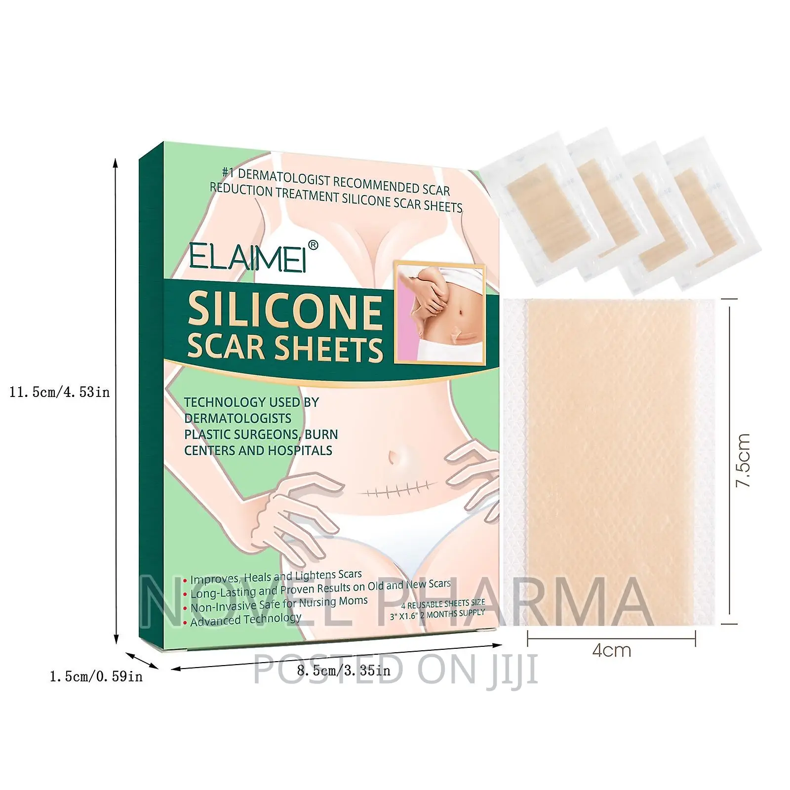 Silicone Scar Sheet