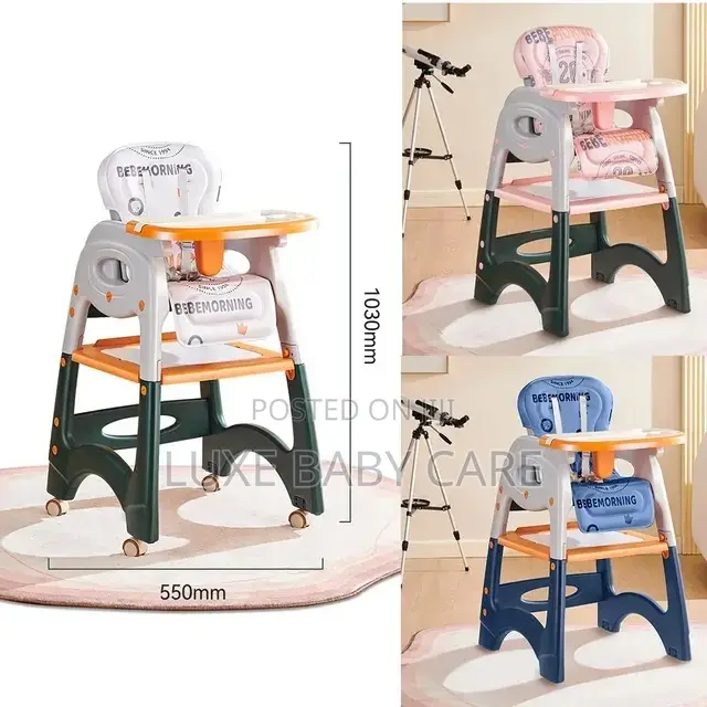 Adjustable Height Learning Chair for Babies - 3 in 1