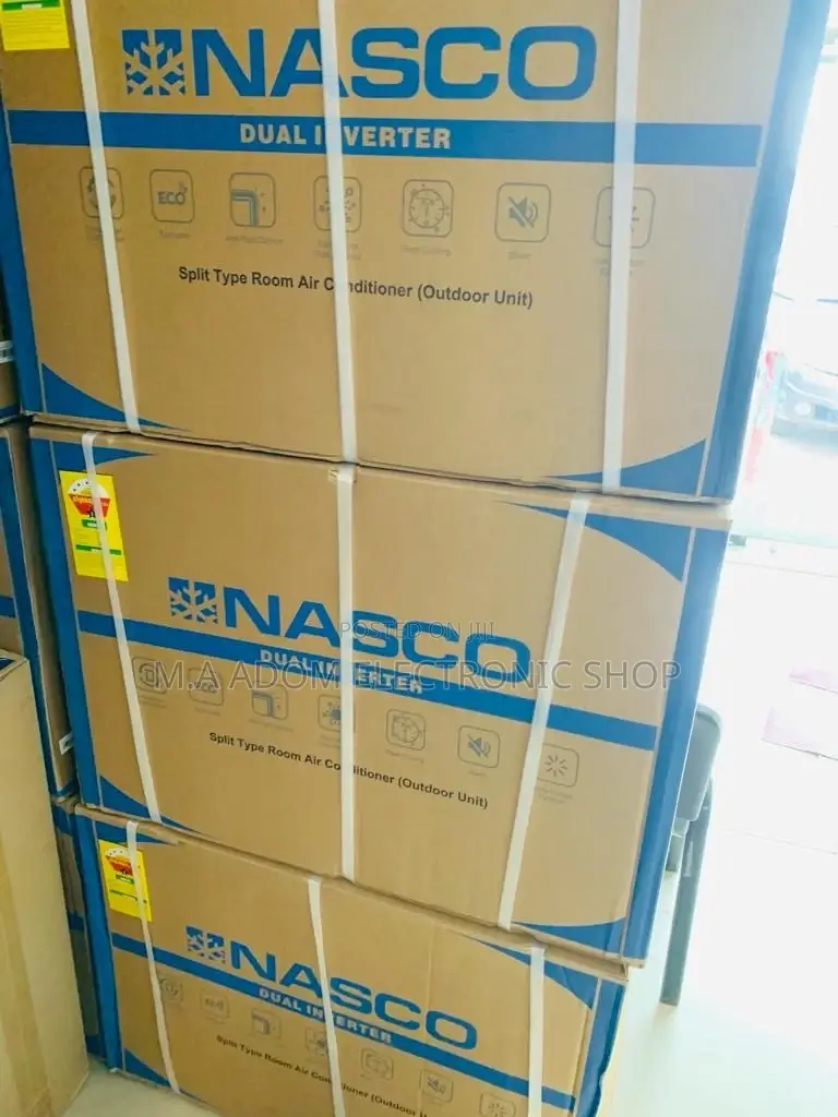 Well Designed Nasco 1.5hp,Split Inverter Air Conditioner.