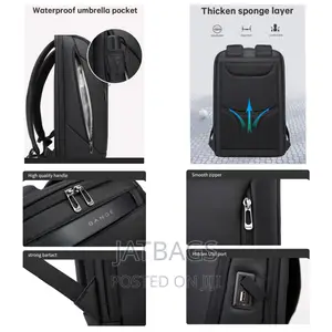 Durable Waterproof Laptop Backpack (FREE DELIVERY)
