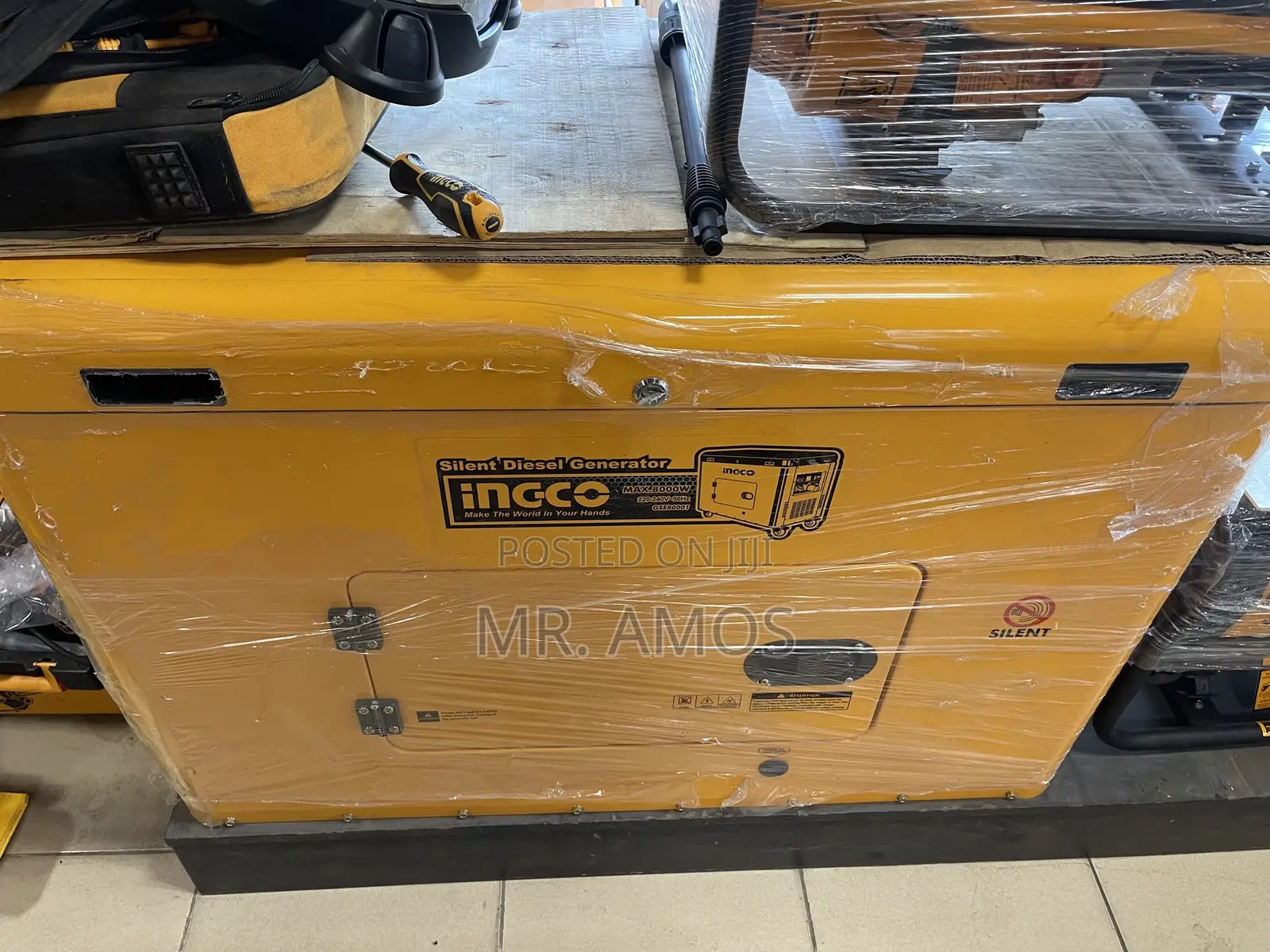 8kva Silent Diesel Generator With Electric Starting System - Gse80001