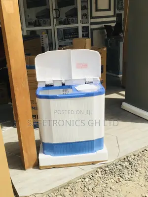 Nasco Washingmachine Topload 7kg White/Blue Semiautomatic