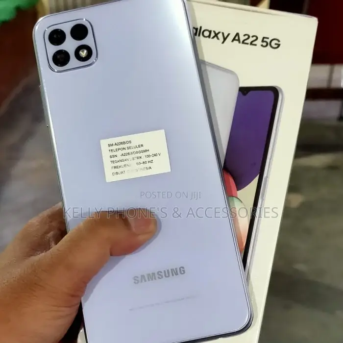 New Samsung Galaxy A22 5G 128 GB Purple