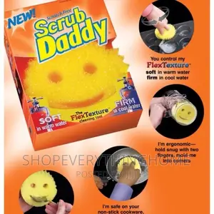 Scrub Cleaning Sponge. 3 PCS/Pack