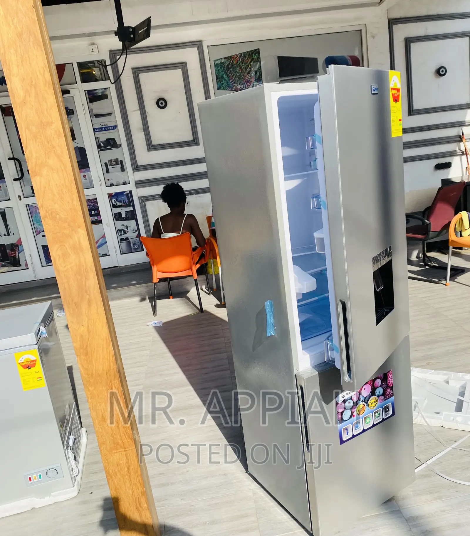 Fast Chilling Pearl Pf-330bwd Electric Fridge(Silver).
