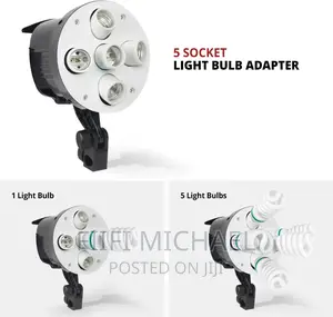 Limo Studio 5 Bulb Socket With Soft Box