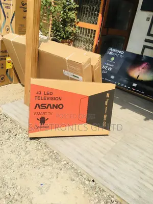 Smart Black Asano Glossy 43 Inches UHD LED Electric Tv