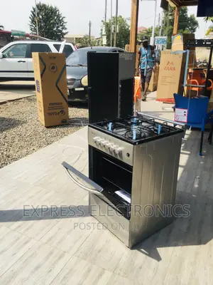 Easy to Use Gas Cooker Oven 4burner 50/50 Inbuilt Lamp