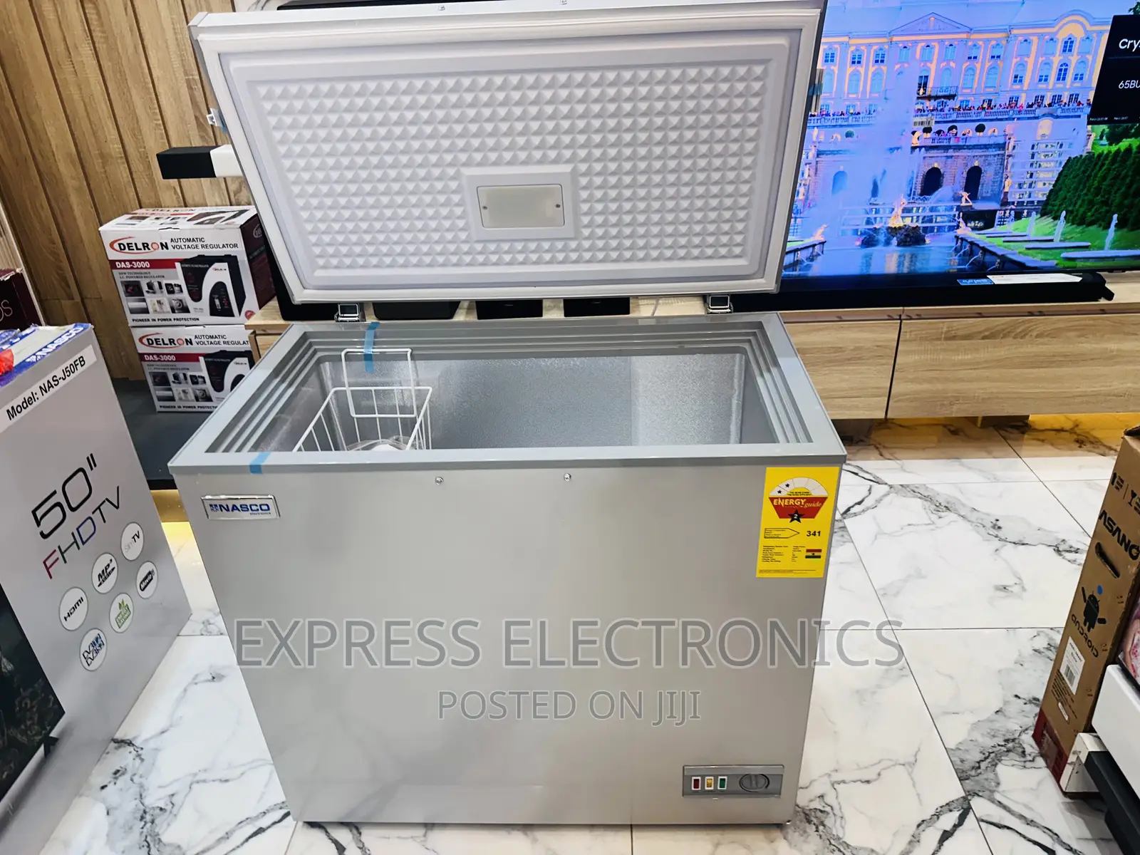 Chest Freezer Single Door Nasco 200L