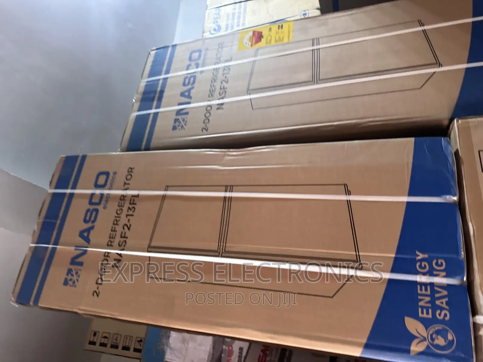 Durable Build Fridge Nasco Double Door Nasf-13