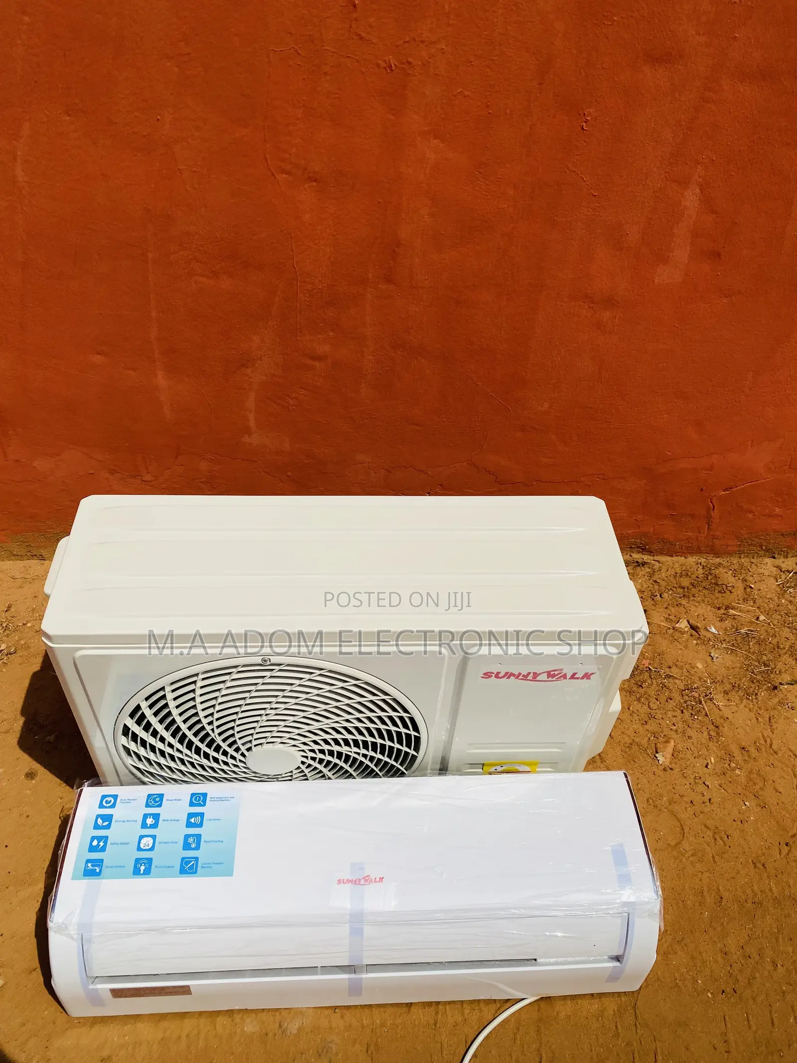 Sealed in Box Sunnywalk 1.5hp Split Type Air Conditioner.