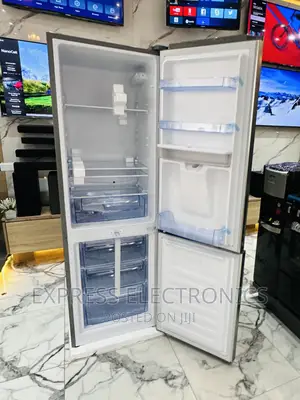 Grab a Deal on Pearl PF-330BWD Double Door Fridge Grey