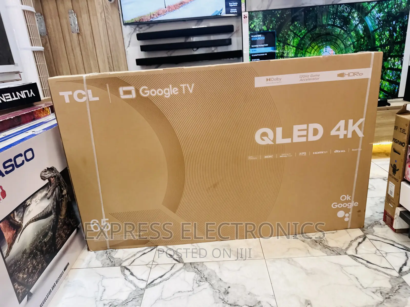 TCL 65”C645 QLED UHD Smart Android 